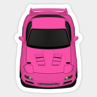 RX7 Pink Sticker